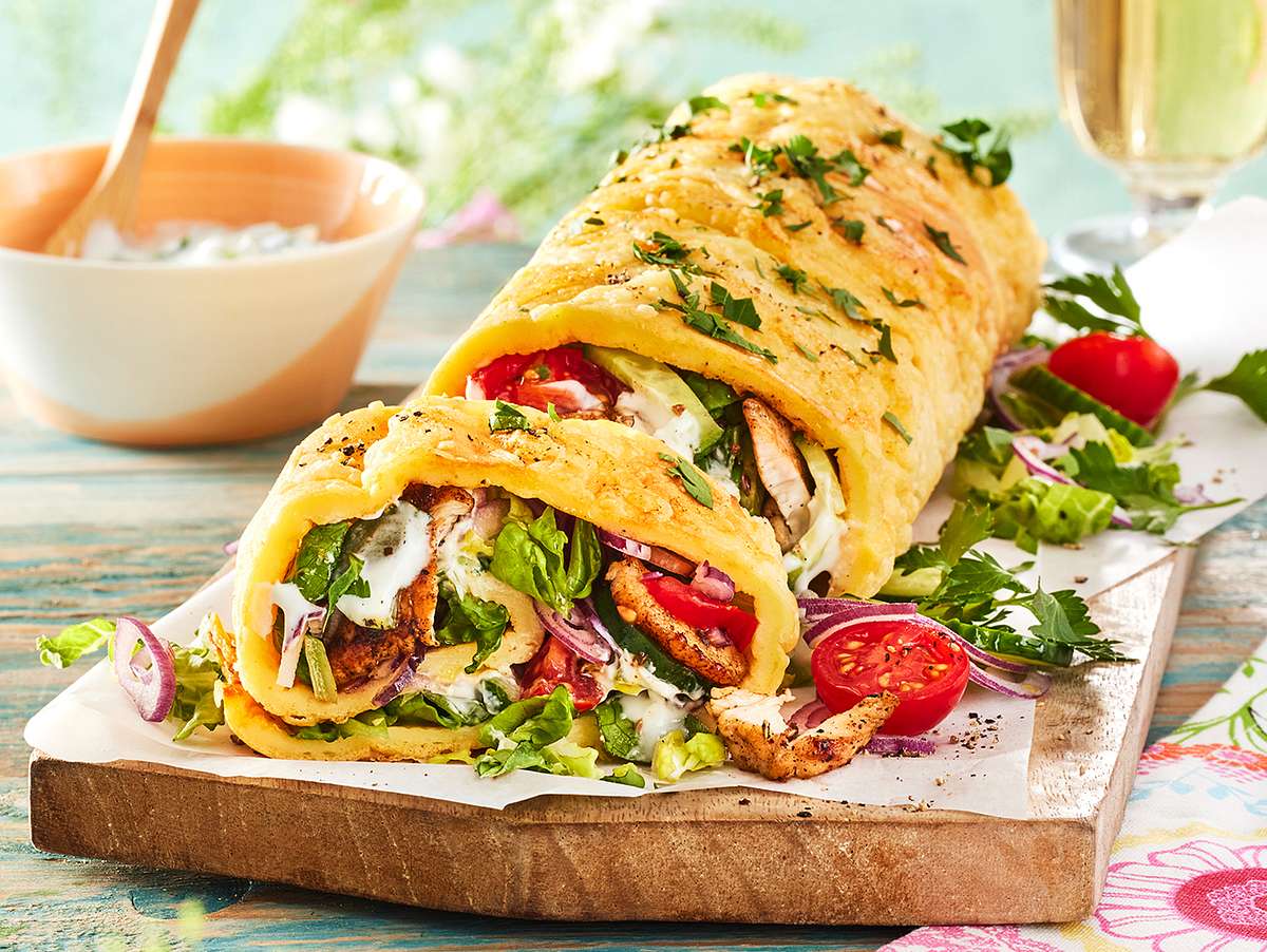 Gyros-Rolle „Grünes Wunder“ Rezept