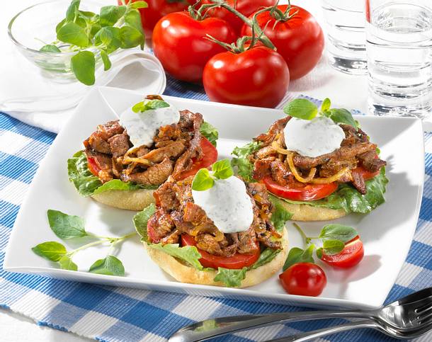 Gyros-Toasties Rezept Gyros-Toasties Rezept