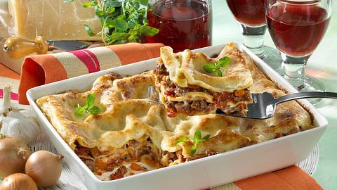 Hack-Lasagne Rezept - Foto: Maass