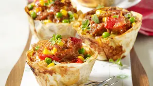 Hack-Muffins Rezept - Foto: LECKER @ Bauer Media Group Hack-Muffins Rezept - Foto: LECKER @ Bauer Media Group