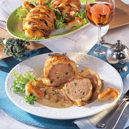 Hack-Pasteten mit Pistazien Rezept