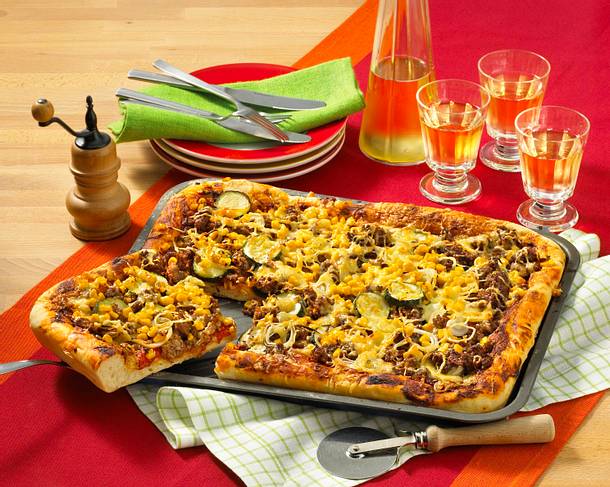 Hack-Pizza Rezept Hack-Pizza Rezept