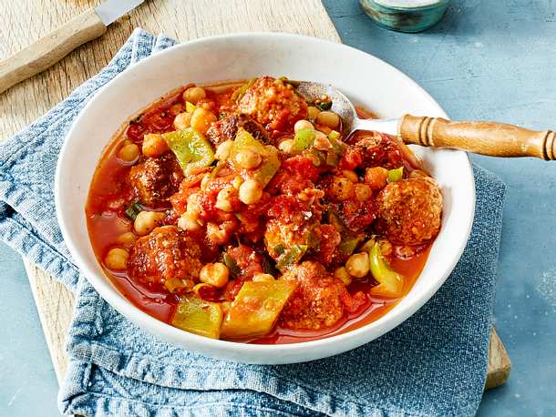Hackbällchen-Ragout Rezept