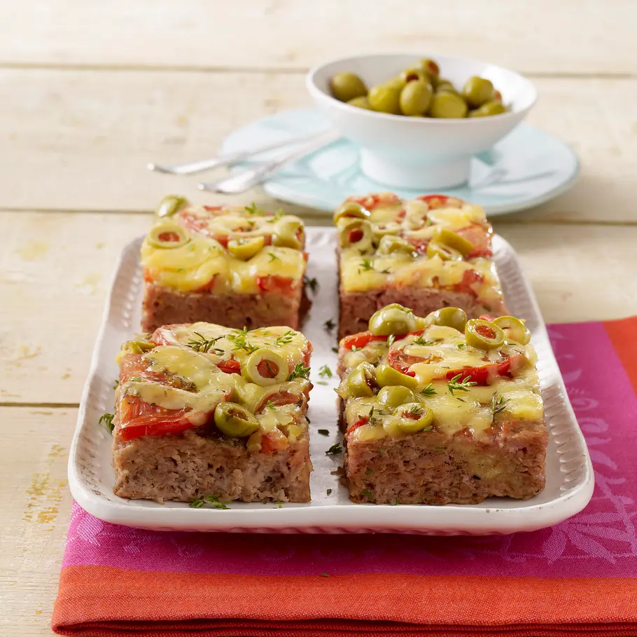 Hackbraten vom Blech Rezept Hackbraten vom Blech Rezept