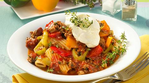 Hackfleisch mit Paprikagemüse Rezept - Foto: Först, Thomas