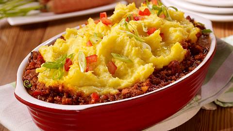 Hackfleisch-Püree-Auflauf Rezept - Foto: Pretscher, Tillmann