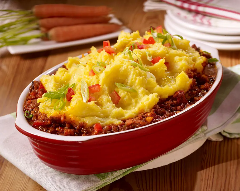 Hackfleisch-Püree-Auflauf Rezept Hackfleisch-Püree-Auflauf Rezept