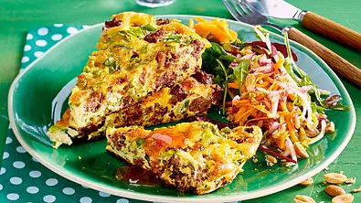 Hackfrittata Asiastyle Rezept - Foto: LECKER @ Bauer Media Group
