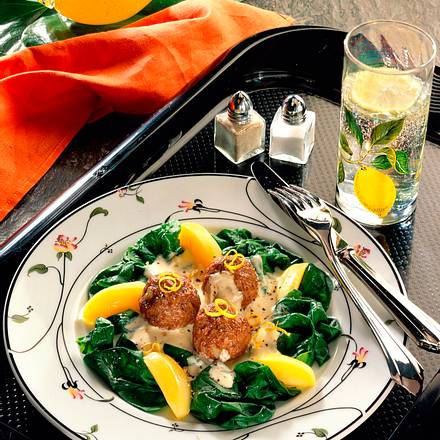 Hackklößchen in Zitronensoße Rezept