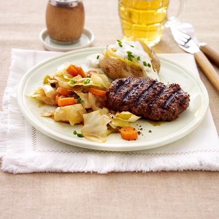 Hacksteaks mit Country-Kohl Rezept