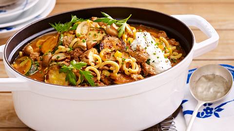 Hacktopf mit Gabelspaghetti Rezept - Foto: House of Food / Bauer Food Experts KG