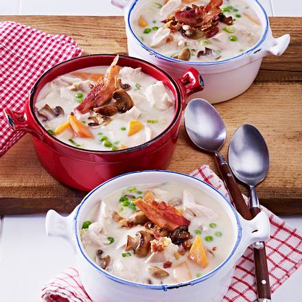 Hähnchen-Champignon-Topf Rezept