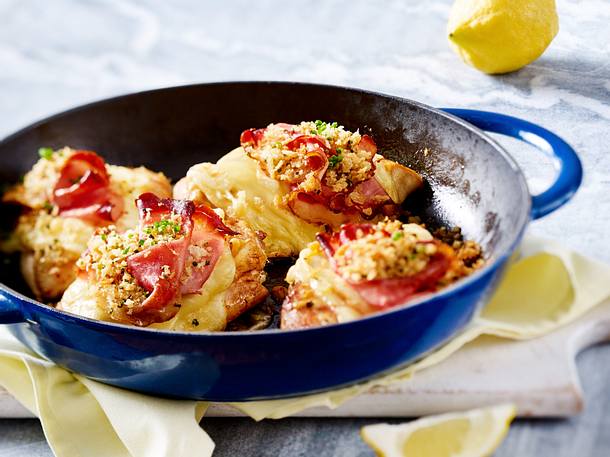 Hähnchen cordon bleu Rezept