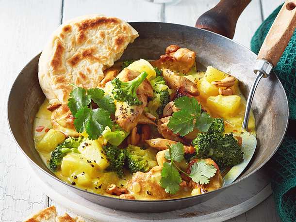 Hähnchen-Curry „Hawaii-Style“ Rezept