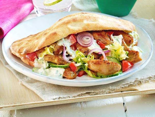 Hähnchen-Döner Rezept Hähnchen-Döner Rezept