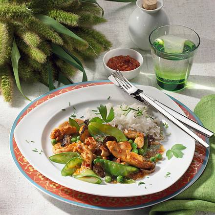 Hähnchen-Geschnetzeltes "Asia" Rezept Hähnchen-Geschnetzeltes "Asia" Rezept