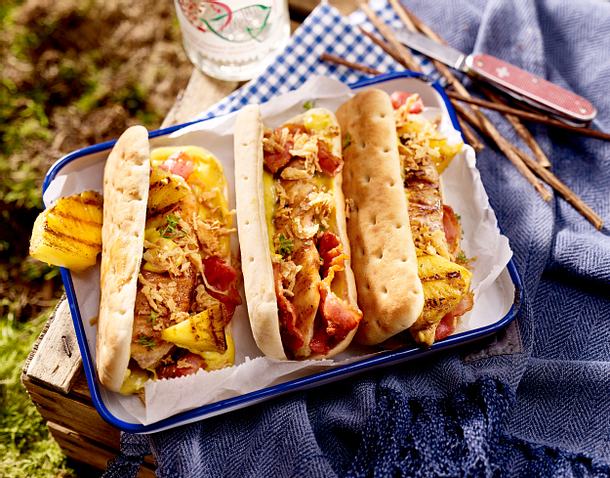 Hähnchen-Hot dogs Rezept