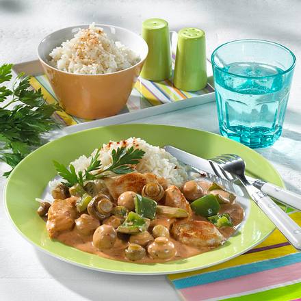 Hähnchen Paprika Ragout Rezept Hähnchen Paprika Ragout Rezept