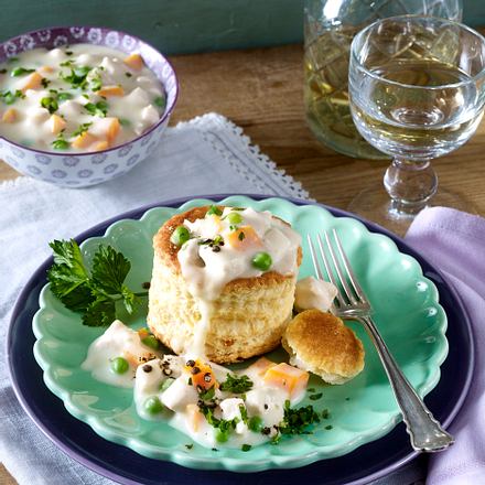 Hähnchen-Ragout im Pastetchen Rezept