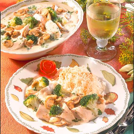 Hähnchen-Ragout mit Broccoli Rezept Hähnchen-Ragout mit Broccoli Rezept