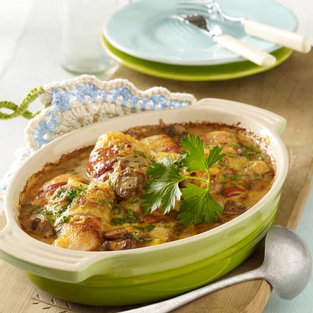Hähnchen-Speckkrüstchen Rezept Hähnchen-Speckkrüstchen Rezept
