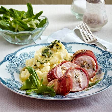 Hähnchenfilet im Schinkenmantel Rezept Hähnchenfilet im Schinkenmantel Rezept