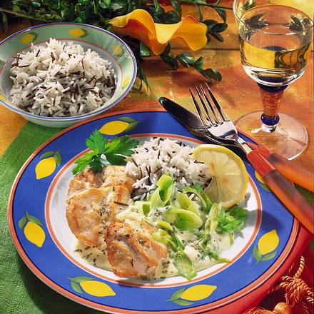 Hähnchenfilet in Zitronensoße Rezept Hähnchenfilet in Zitronensoße Rezept