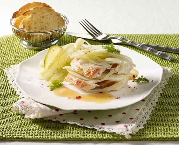 Hähnchenfilet mit Fenchelgemüse Rezept Hähnchenfilet mit Fenchelgemüse Rezept