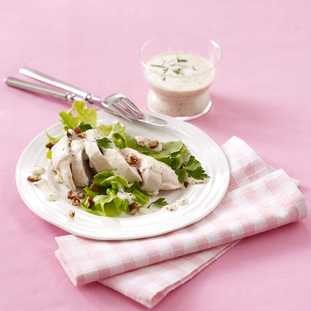 Hähnchenfilet mit Honig-Senf-Soße Rezept