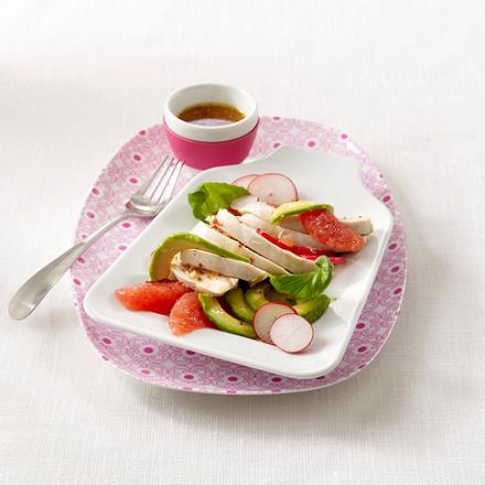 Hähnchenfilet mit Zitrus-Salsa Rezept Hähnchenfilet mit Zitrus-Salsa Rezept