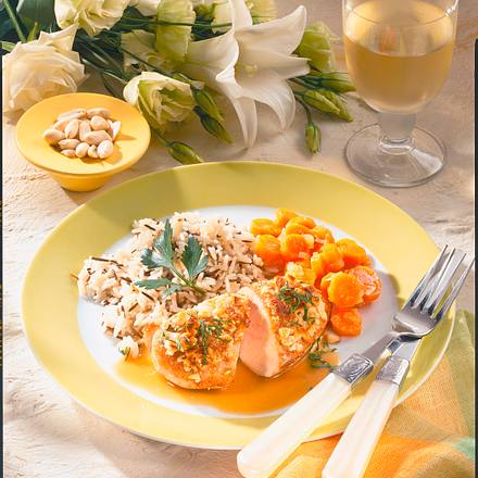 Hähnchenfilets in Nusskruste Rezept Hähnchenfilets in Nusskruste Rezept