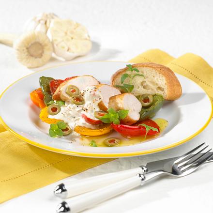 Hähnchenfilets mit Olivensoße Rezept Hähnchenfilets mit Olivensoße Rezept