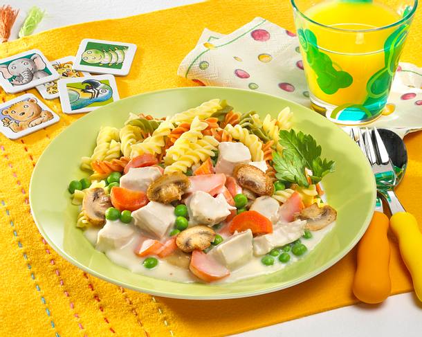 Hähnchenfrikassee "Gustav Gans" Rezept Hähnchenfrikassee "Gustav Gans" Rezept