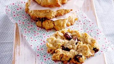 Haferflocken-Cranberry-Cookies Rezept - Foto: LECKER @ Bauer Media Group Haferflocken-Cranberry-Cookies Rezept - Foto: LECKER @ Bauer Media Group