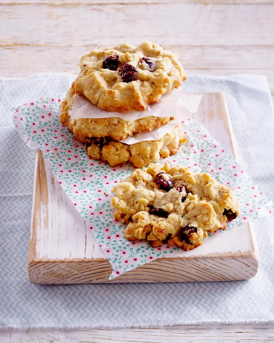 Haferflocken-Cranberry-Cookies Rezept Haferflocken-Cranberry-Cookies Rezept