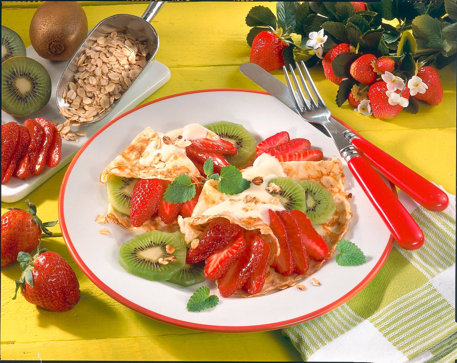Haferflocken-Pfannkuchen Rezept | LECKER