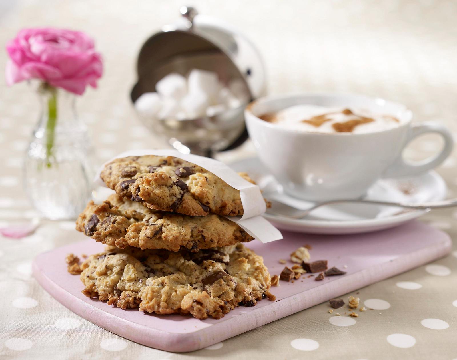 Haferflocken-Schoko-Cookies Rezept | LECKER