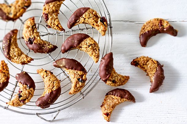 Haferkipferl sind erschienen, uns zu verwöhnen Rezept Haferkipferl sind erschienen, uns zu verwöhnen Rezept