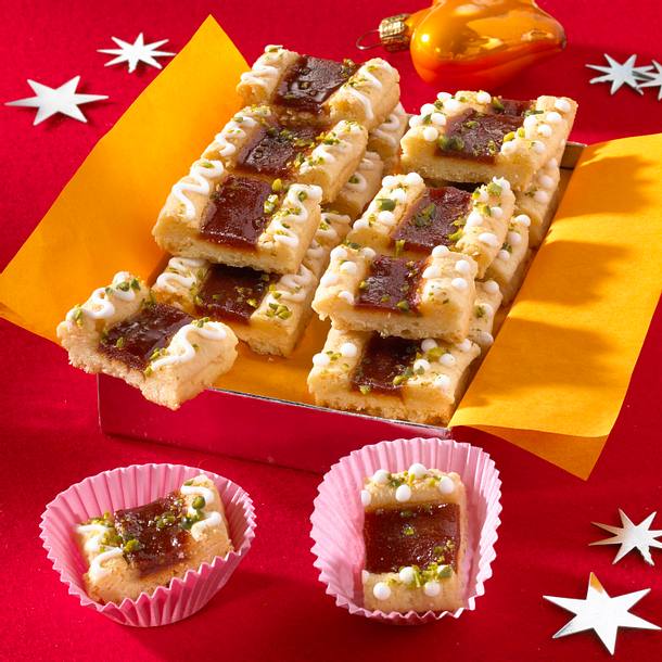 Hagebutten-Streifen Rezept Hagebutten-Streifen Rezept