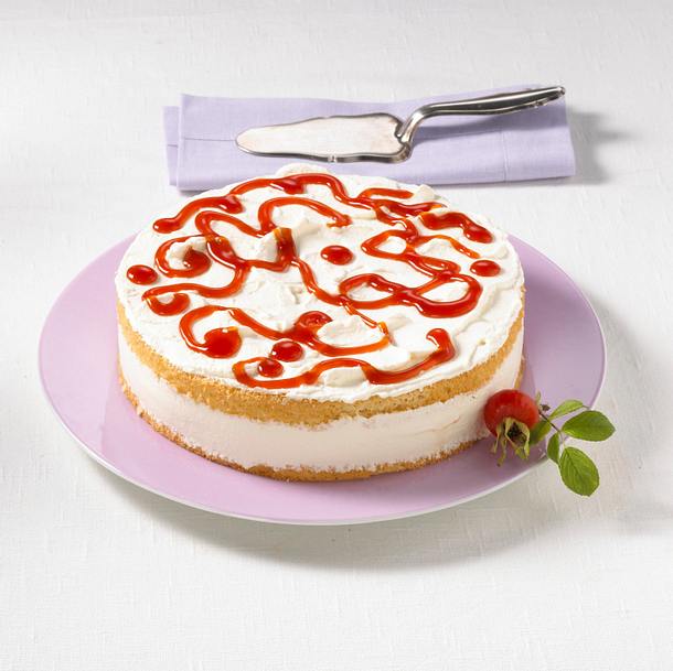 Hagebutten-Zitronen-Torte Rezept