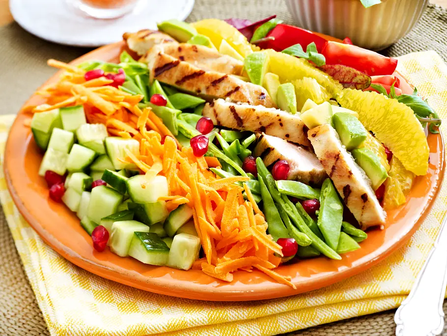 Hähnchen-Avocado-Salat Rezept