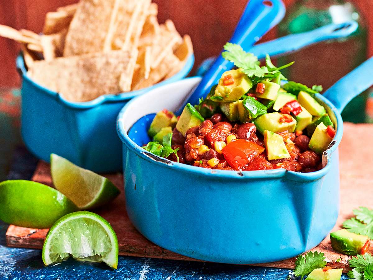 Hähnchen-Bohnen-Chili „Der schnellste Topf von Mexiko“ Rezept