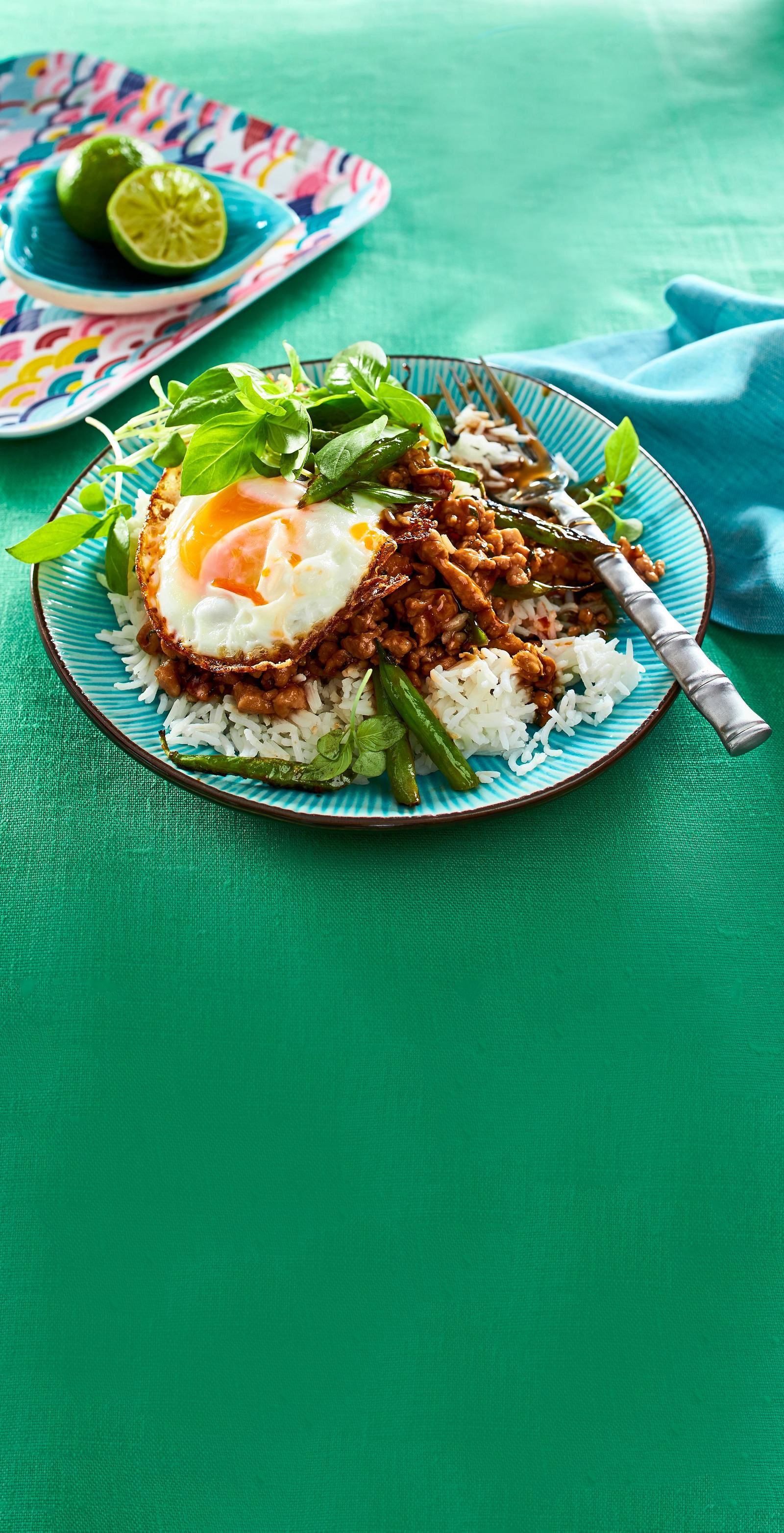 Hähnchen-Bohnen-Geschnetzeltes (Pad Kra Pao) Rezept | LECKER