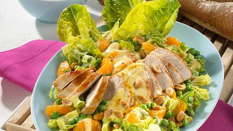 Hähnchen-Curry-Salat Rezept - Foto: Maass