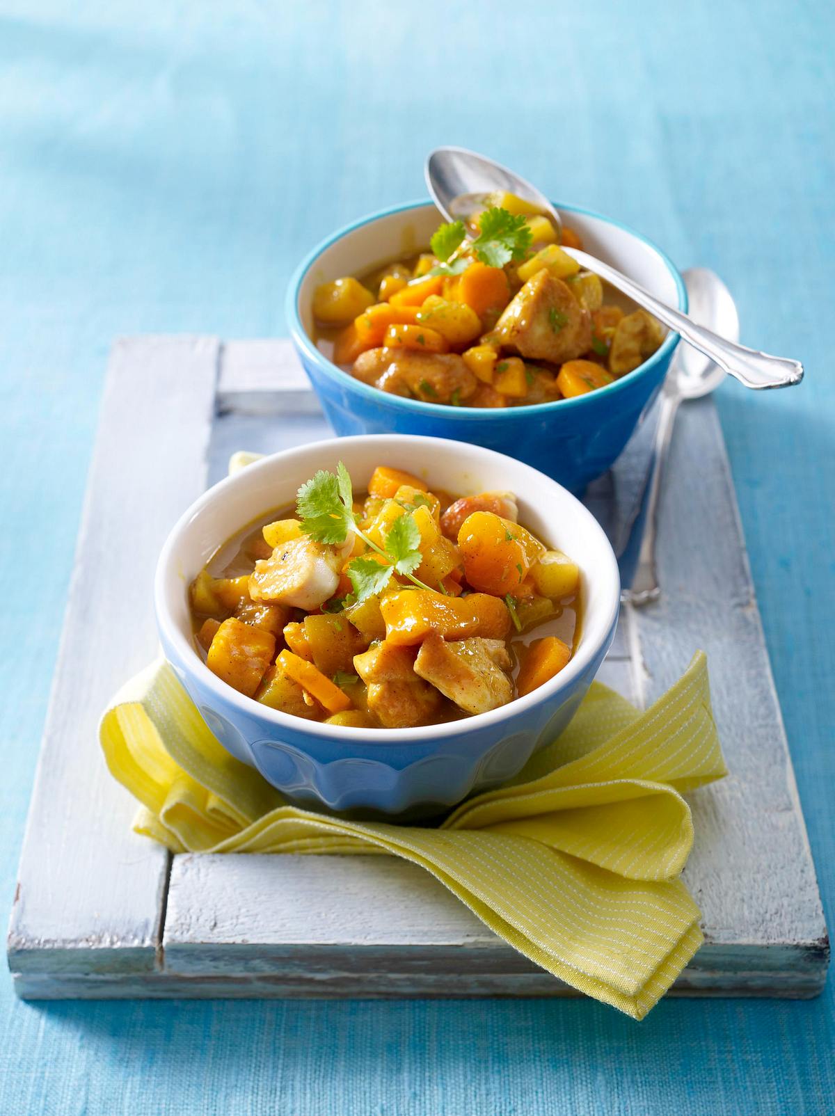 Hähnchen-Mango-Curry Rezept