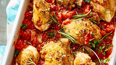 Hähnchen mit Tomaten Rezept - Foto: LECKER @ Bauer Media Group