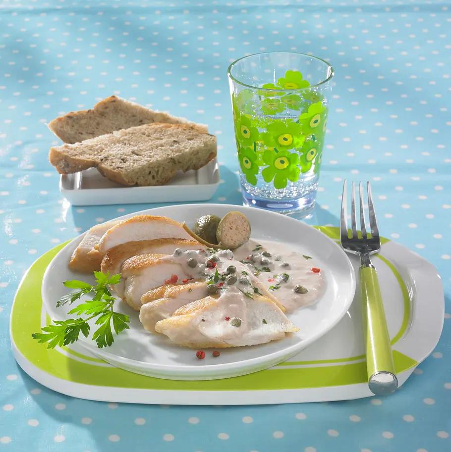 Hähnchen tonnato (Diät) Rezept Hähnchen tonnato (Diät) Rezept