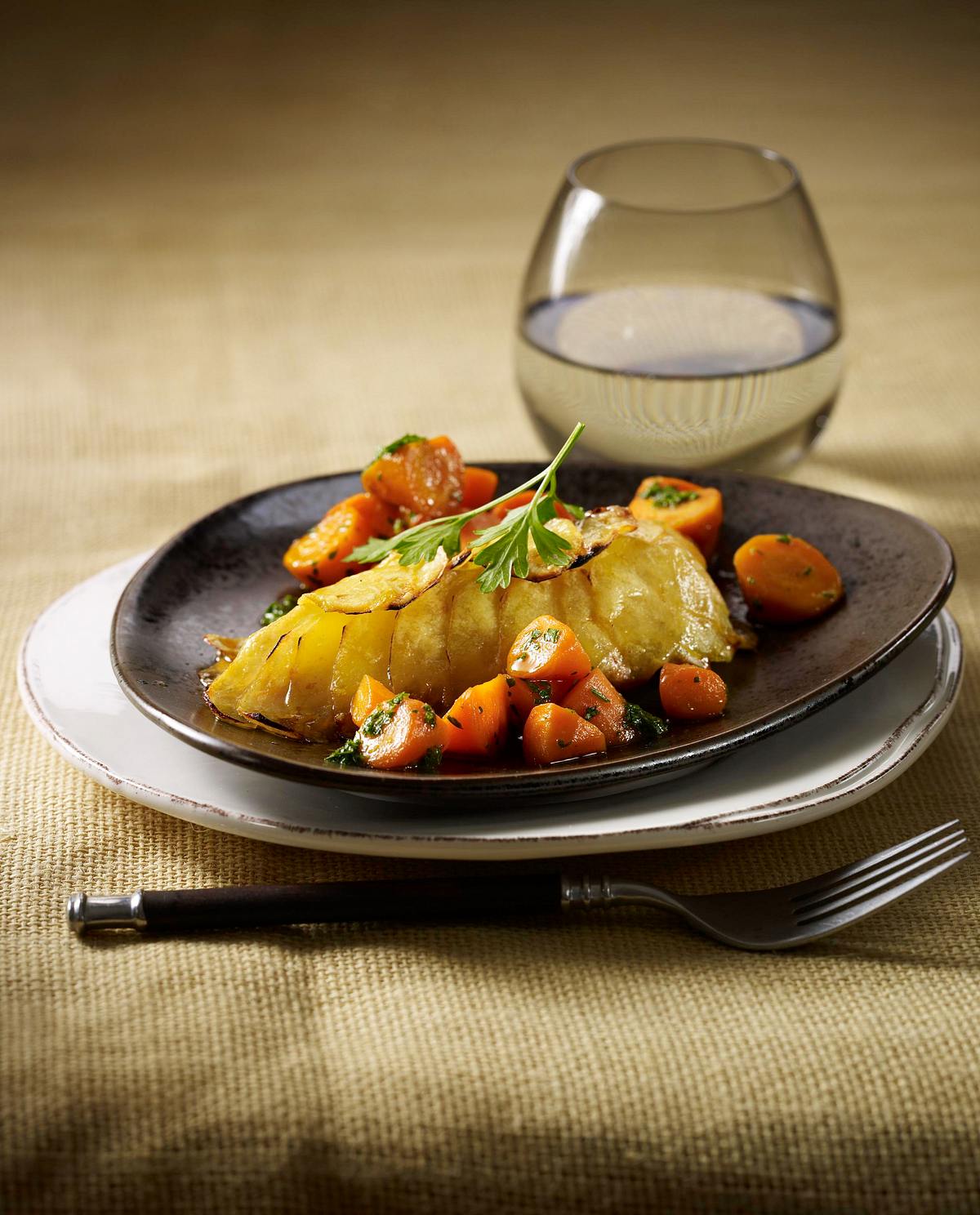 Hähnchenfilet mit Kartoffelkruste Rezept