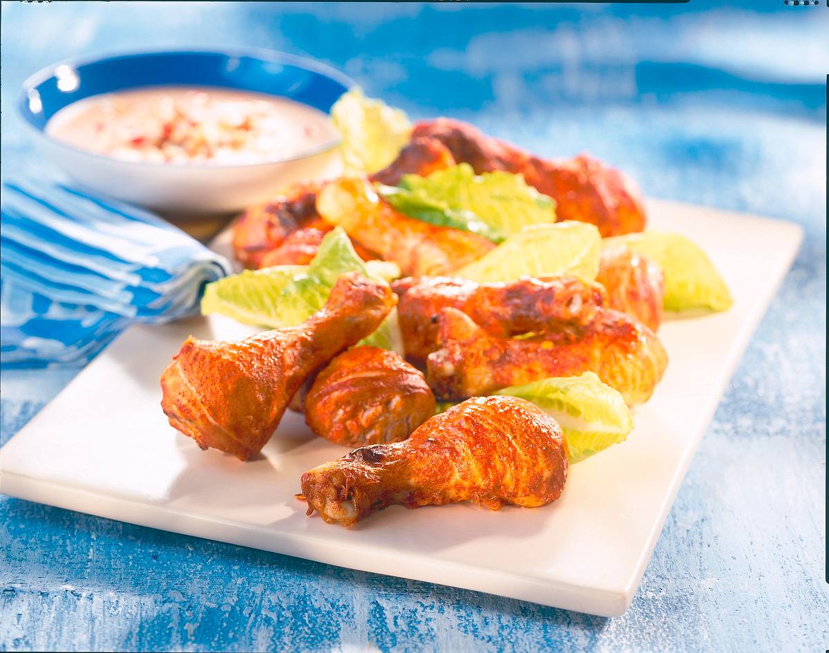 Hähnchenschenkel Tandoori Rezept