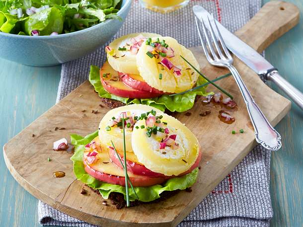Handkäs mit Musik Rezept Handkäs mit Musik Rezept